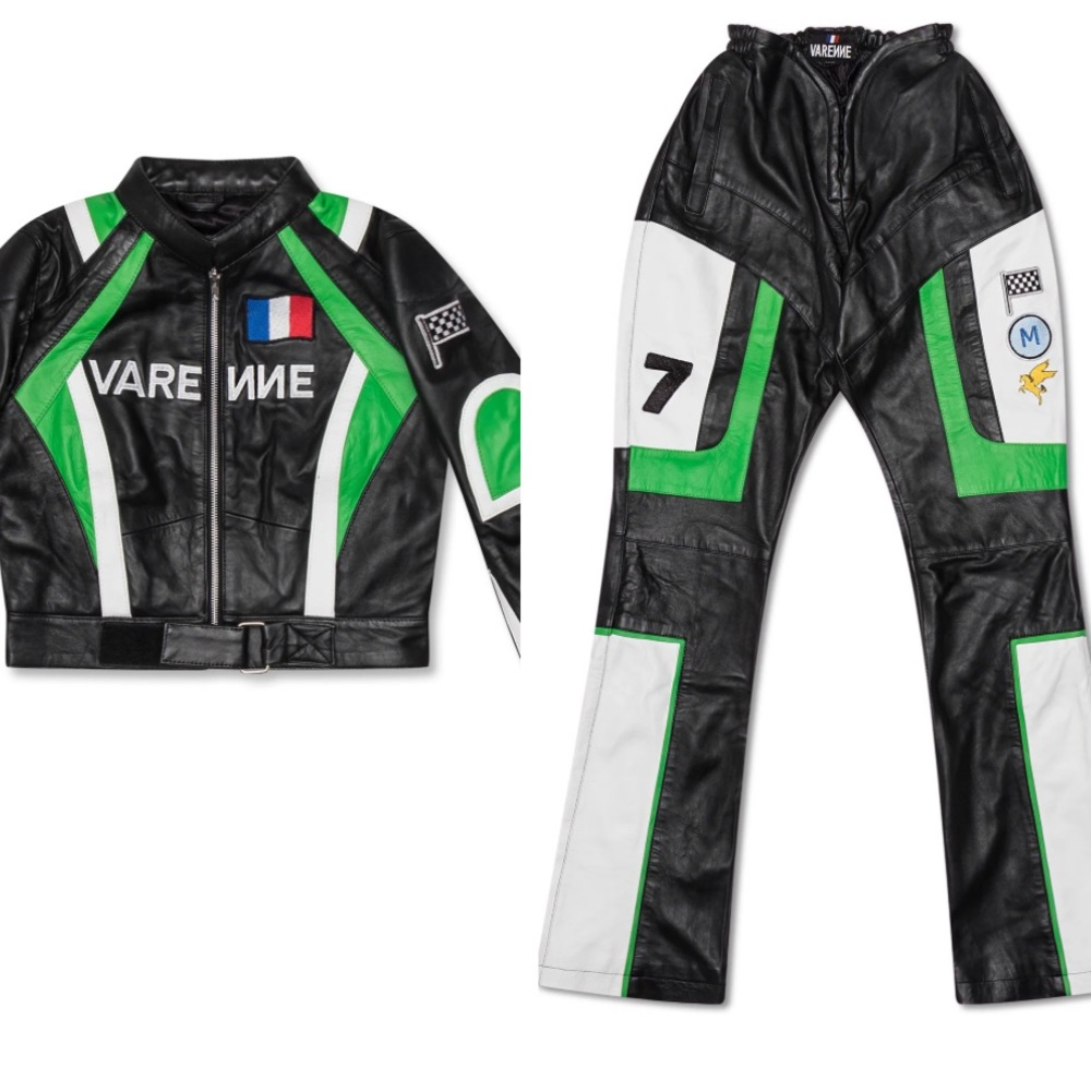 2 pc leather set